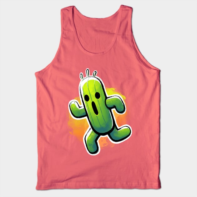 Cactuar - Final Fantasy Creature - Summon Monster Tank Top by BlancaVidal